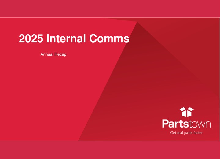 2025 Internal Communications Annual Recap cover