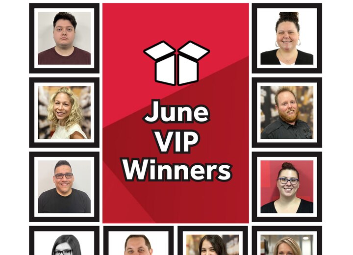June 2026 VIP Winners recognition graphic
